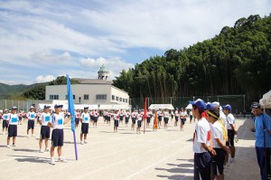 閉会式④学園歌斉唱