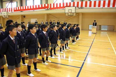 1学期最後の給食