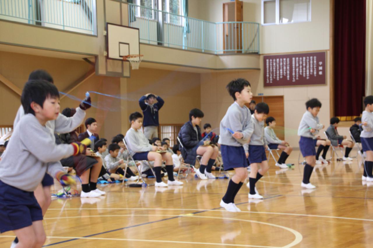 白熱！なわとび大会