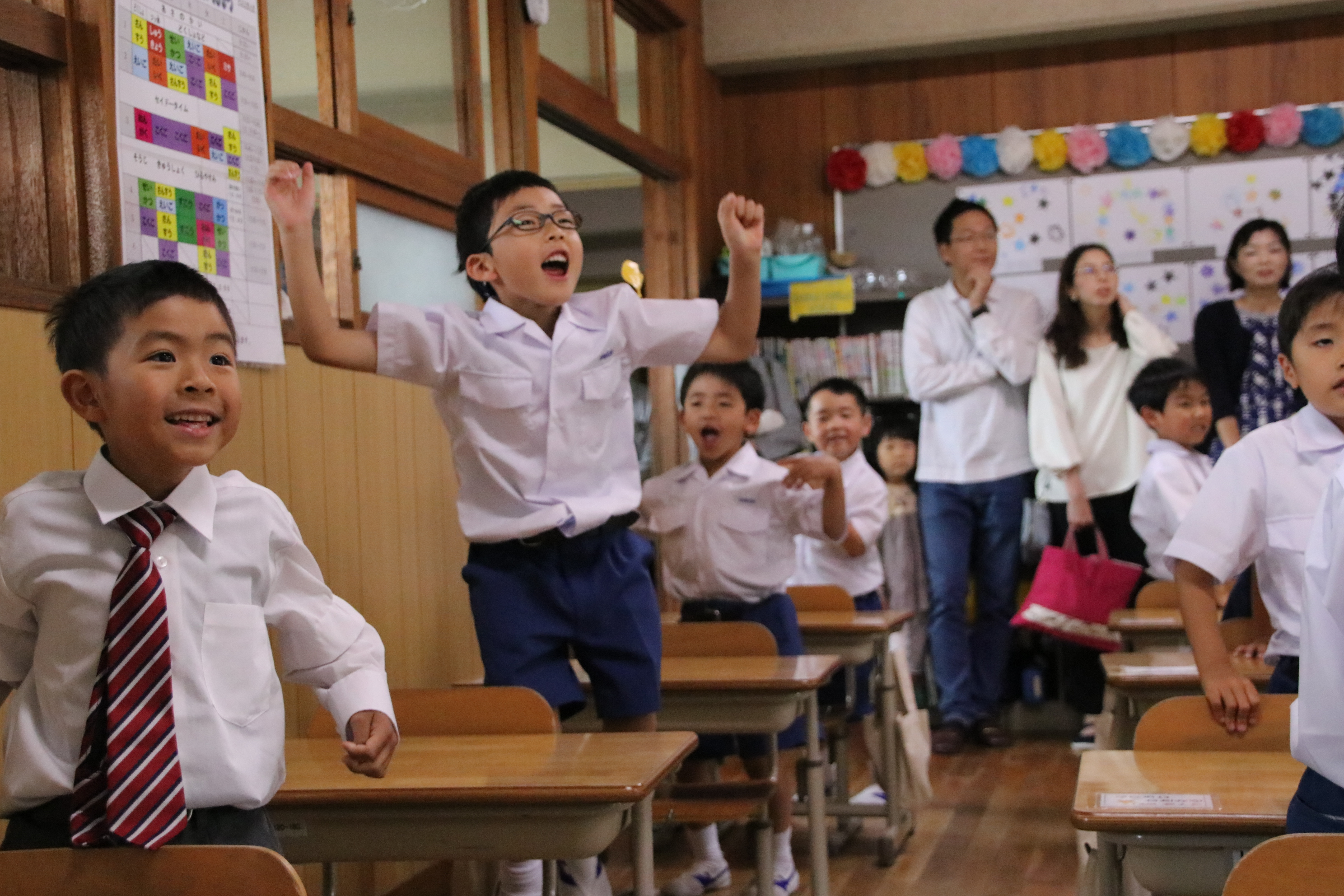 授業参観・新学年オリエンテーション