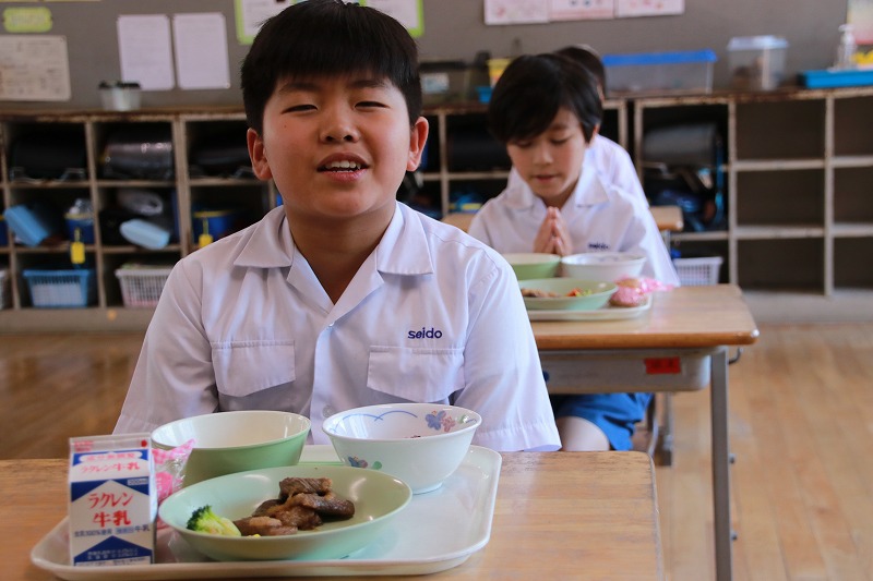 楽しみにしていた給食メニュー