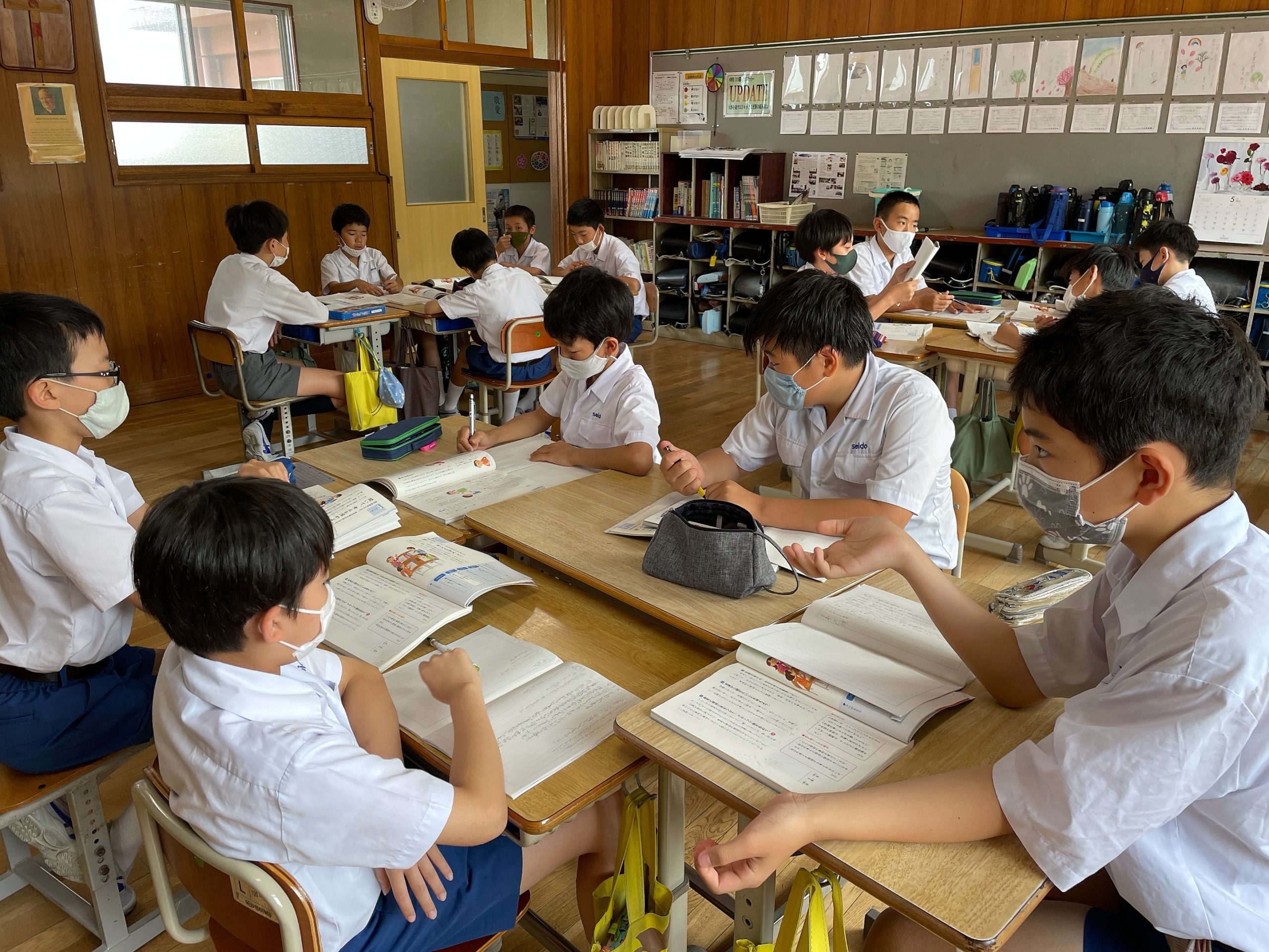 ６年 聞いて考えを深めよう 国語 精道三川台小学校