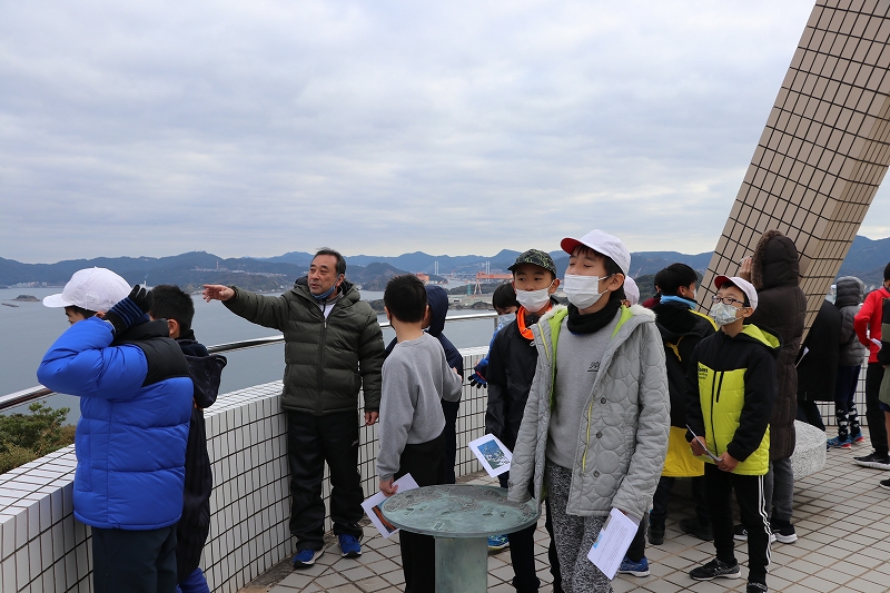 ６年　地層観察実習