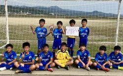 サッカー“彼杵カップ” U9 優勝