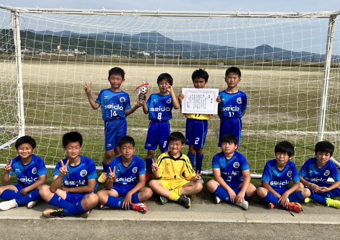 サッカー“彼杵カップ” U9 優勝