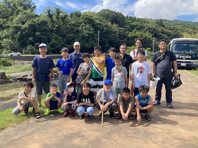 文教クラブ “川遊び”  高学年対象