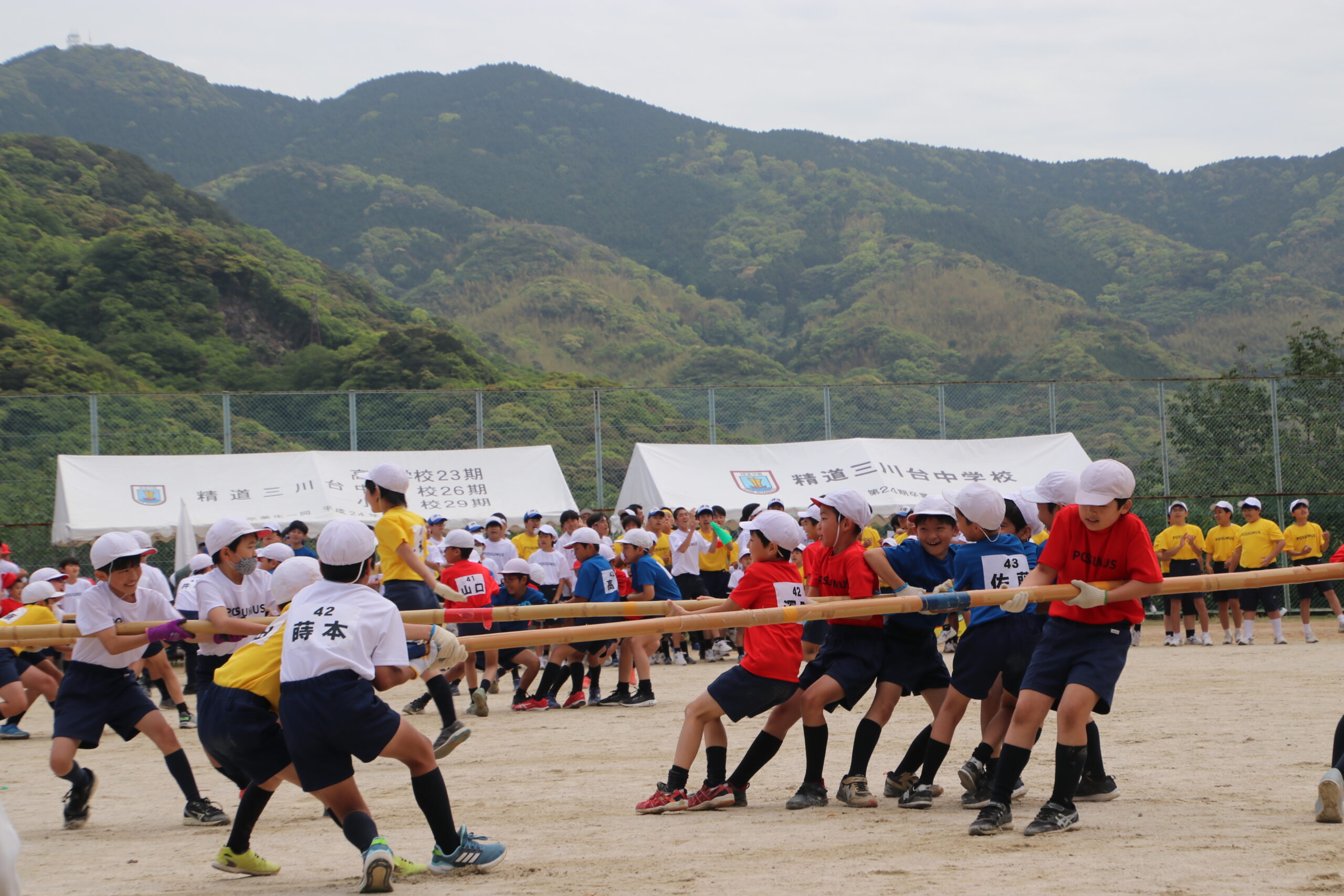 唯一無二　男子校 小中高合同 第42回体育祭 午前の部