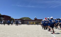 日本で最も早い小中高合同体育祭まで、あと2日
