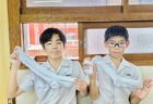 6年生家庭科「洗濯実習」 